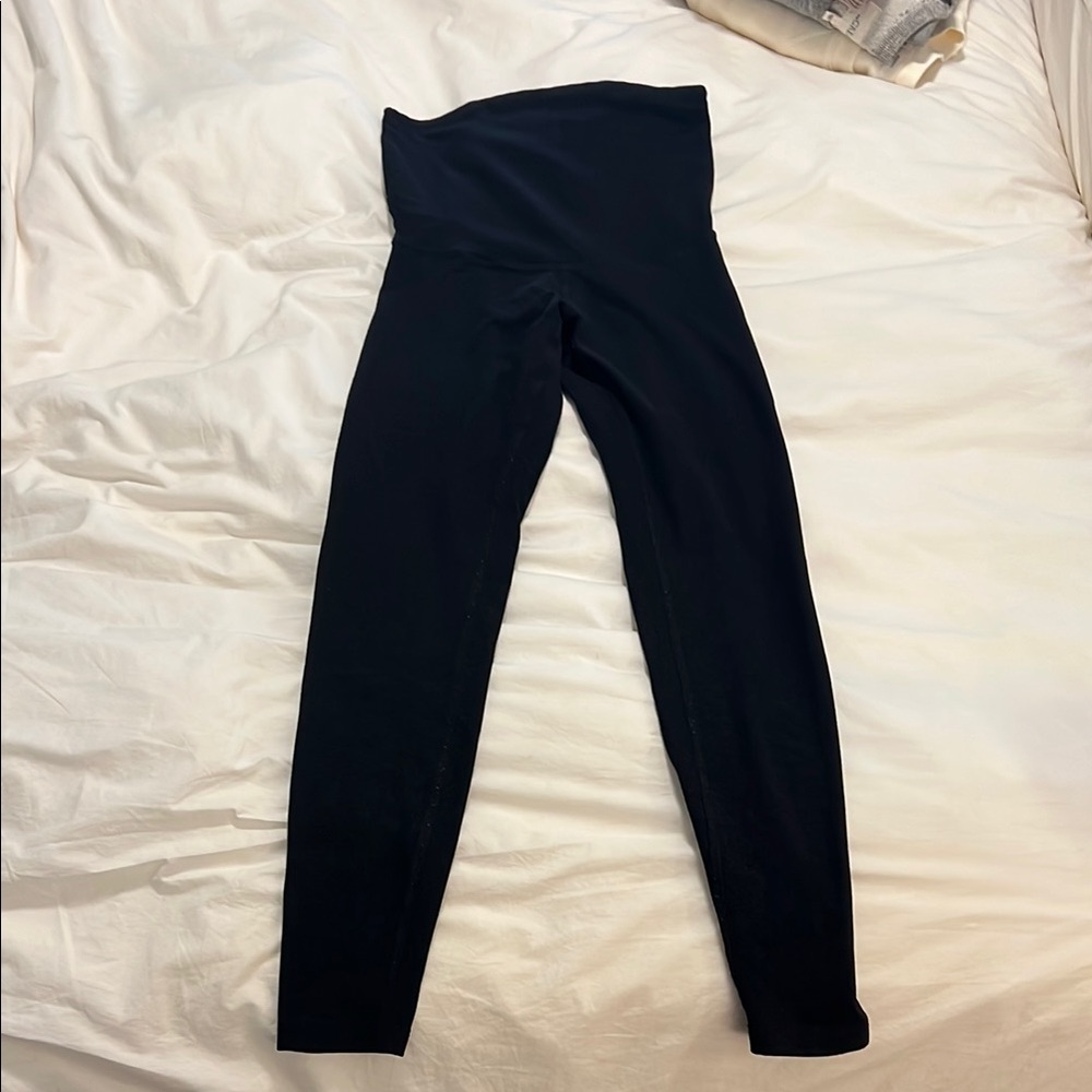 Maternity Spacedye Black Leggings